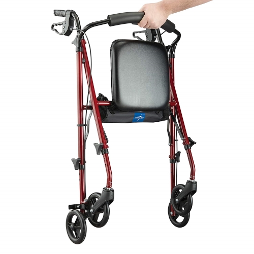 foldable rollator walker Medline-Mobility-Lightweight-Aluminum-Adjustable2