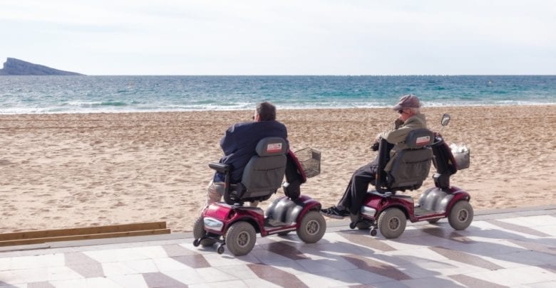 mobility scooter for elderly and disabled feature